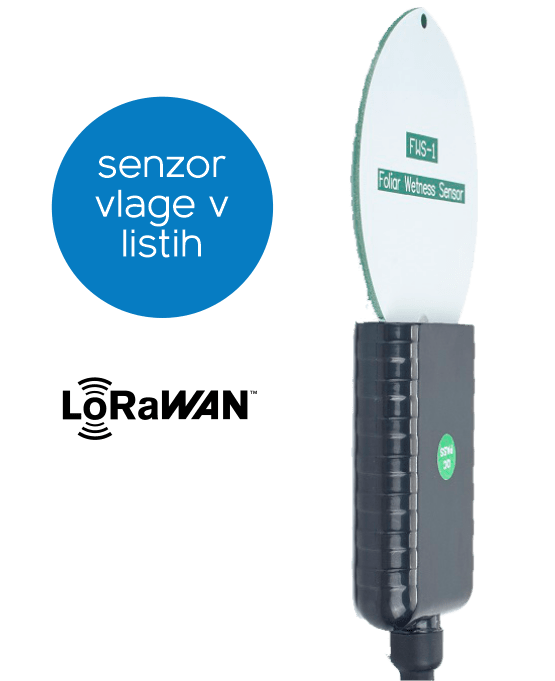 Dragino LLMS01 - LoRaWAN senzor vlage v listih