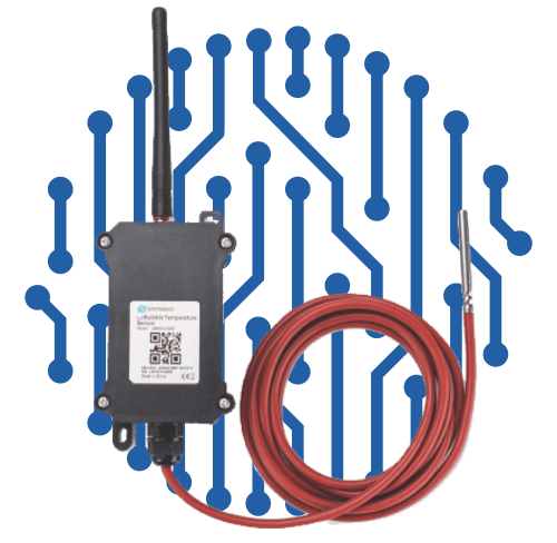 Milesight EM300 – LoRaWAN senzor temperature in vlage