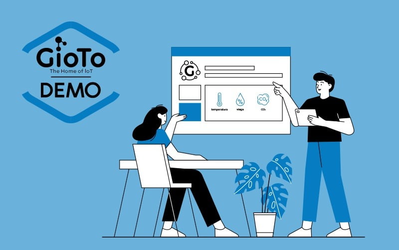 Testni demo dostop do IoT platforme GIoto