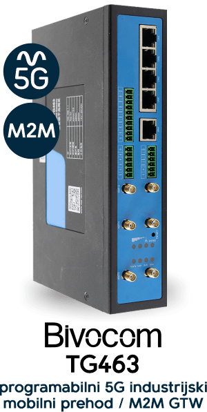 Bivocom TG463 - 5G prehod