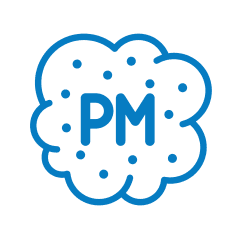 Koncentracija PM prašnih delcev