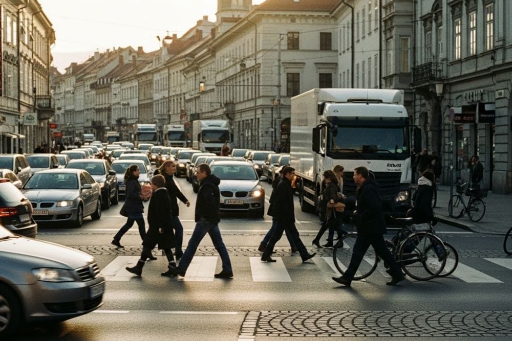 Prometna obremenitev mest