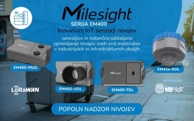 Senzorji nivojev Milesight serija EM400