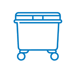 Vsi tipi zbiralnikov in materialov