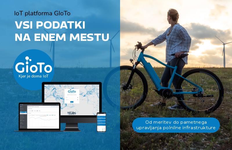 IoT platforma GIoTo - vsi podatki na enem mestu Vsi podatki na enem mestu